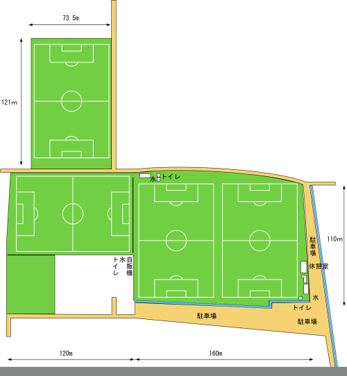 あお の サッカー パーク